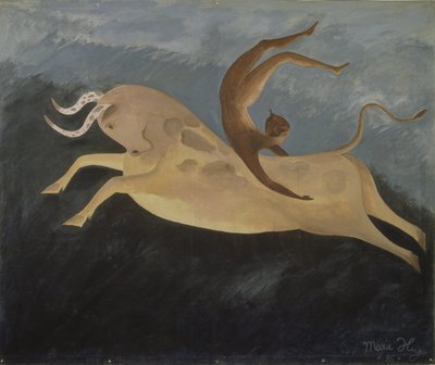 Toro con Danzatore Cretese da Marie Hugo